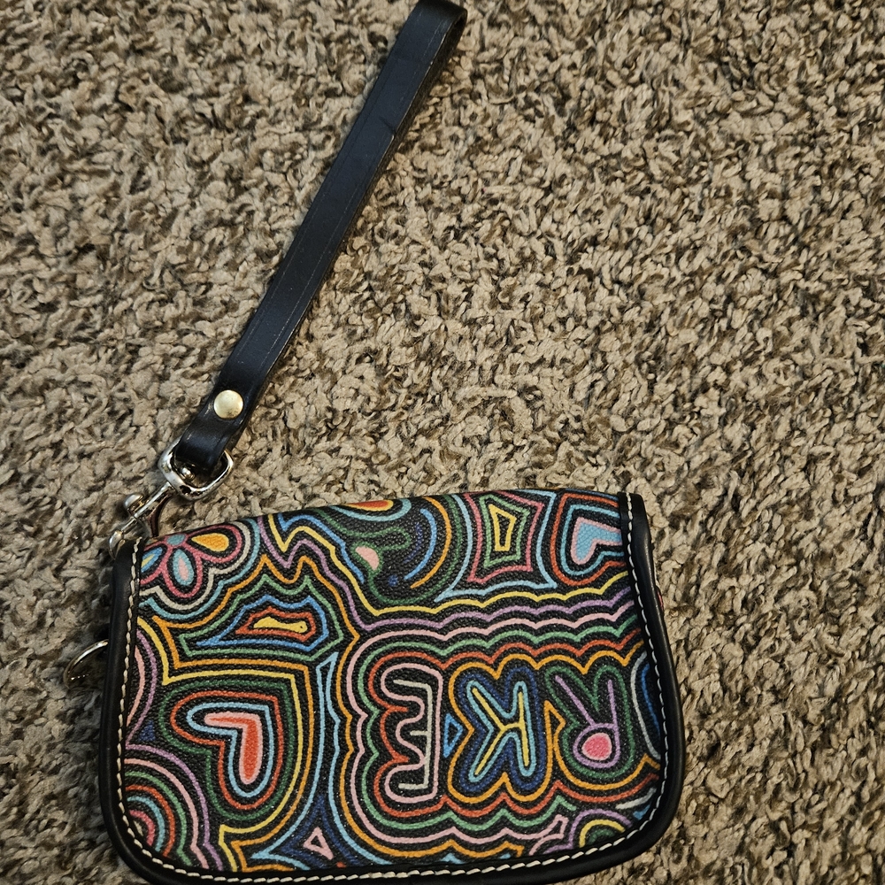 Dooney & Bourke Multicolor Wristlet - Picture 3 of 14